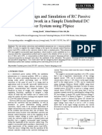 Paper 7: Analysis Design & Simulation of RC Passive Damping Network in A Simple Distributed DC Power System Using Pspice