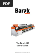 Barak Hs User Guide