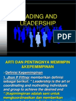 Leading and Leadership