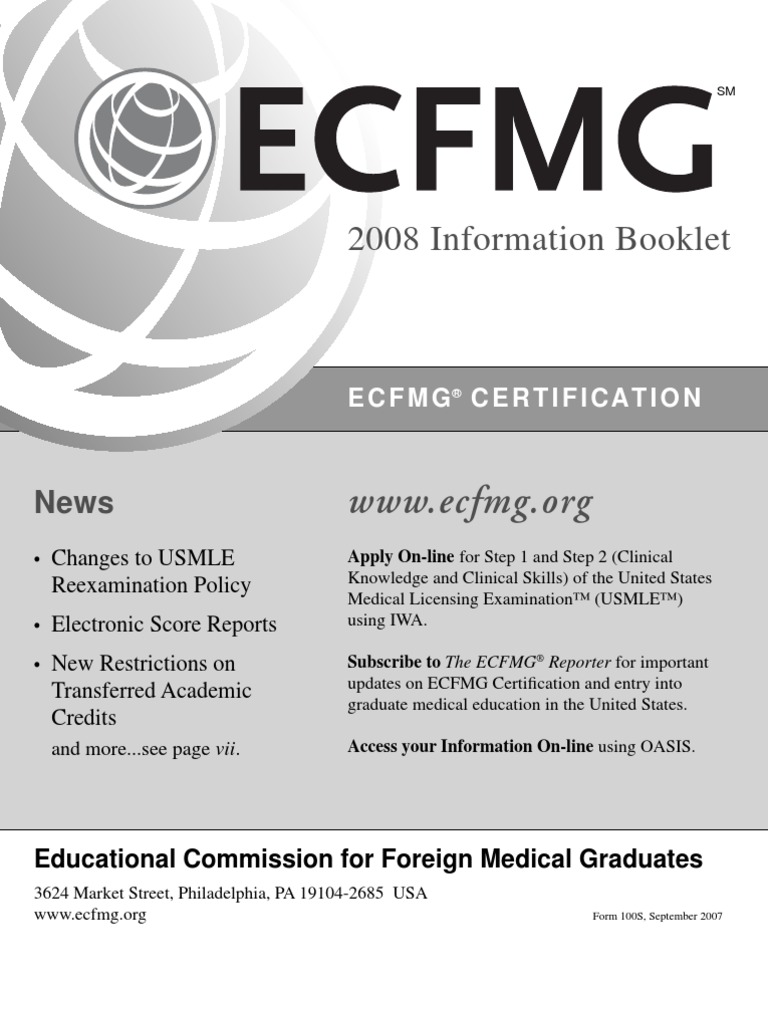 Usmle Booklet | PDF