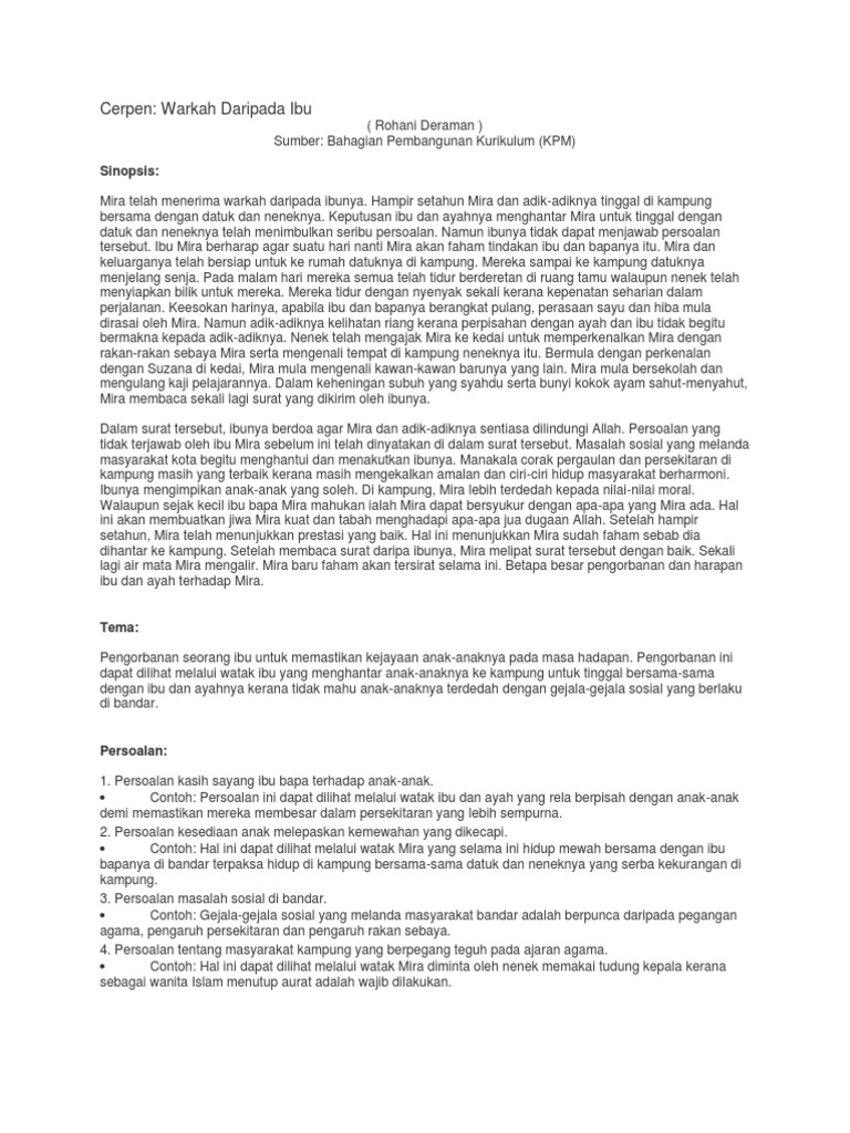 Cerpen Pdf