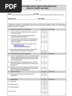 Safety Observation Card Examples | PDF | Workplace | Working Conditions