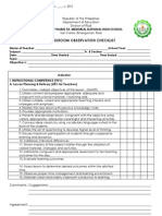 Appendix A and B Past & Ubd Observation Form