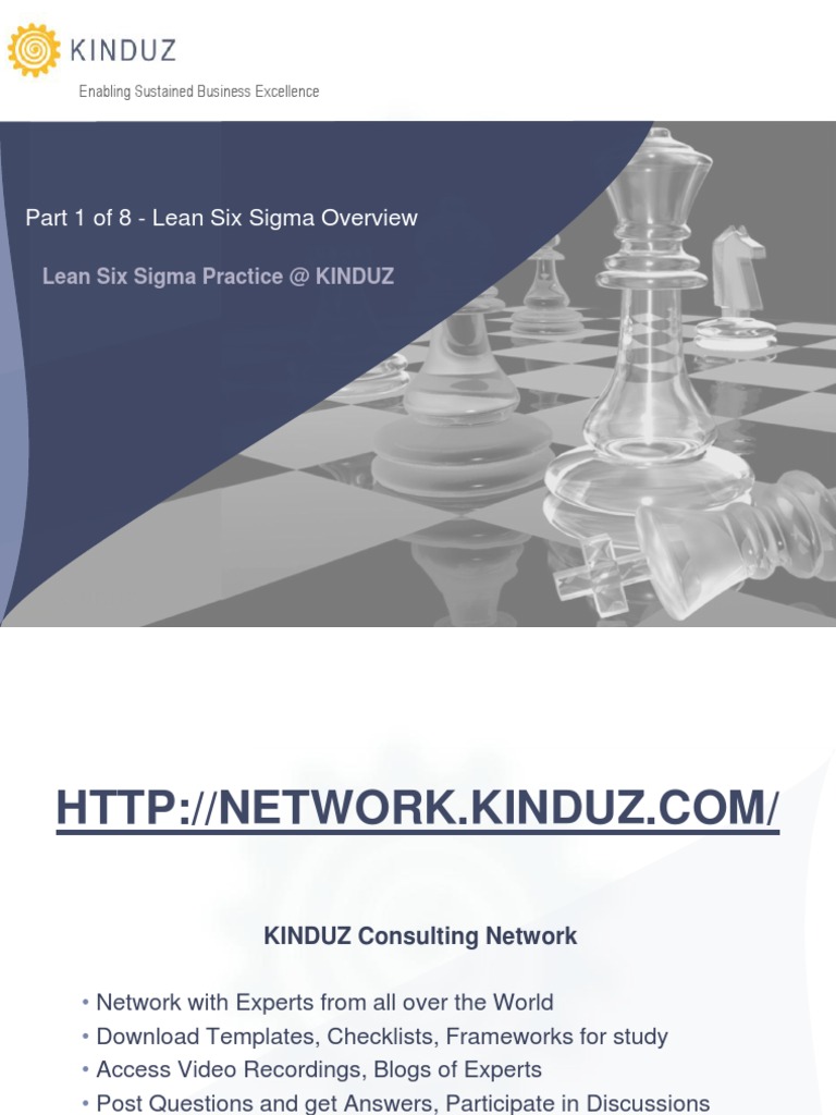 01 of 08 - Lean Six Sigma Overview | PDF | Six Sigma | Lean Manufacturing