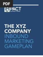 Inbound Marketing GamePlan Sample (1)