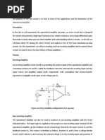 Download Final Op Amp Lab Report by mehrin123 SN138863475 doc pdf