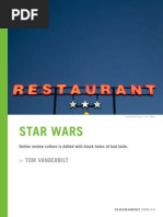 Download Star Wars Our Online Review Culture - Wilson Quarterly by The Wilson Center SN138882413 doc pdf