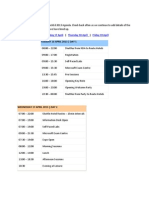 TechEd 2013 Agenda at a Glance