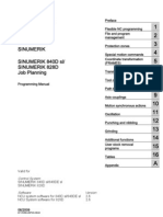 SINUMERIK SINUMERIK 840D SL/ SINUMERIK 828D Job Planning