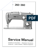 Manual de Servicio Pfaff 260