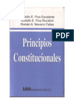Principios Constitucionales - Rodolfo e. Piza Escalante