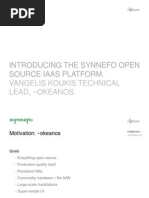 Synnefo Open Source Software For IaaS Clouds