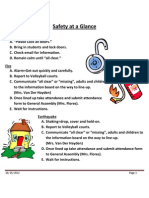 safety plan 2012-2013