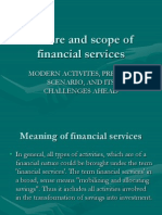 31352216 Nature and Scope of Financial Services