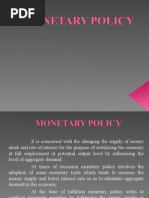 Download Monetary Policy india by mahe202020 SN13891773 doc pdf