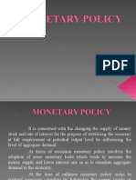 Monetary Policy India