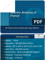 Country Analysis of France 