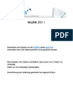 Installationsanleitung ModMii 2011