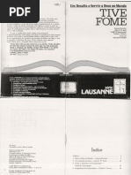 Tive Fome - Série Lausanne, Ed. ABU