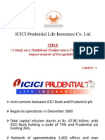 Group 1- ICICI Prulife