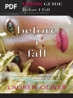 BEFORE I FALL: Book Club Guide 