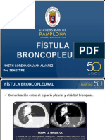 Fistula Broncopleural