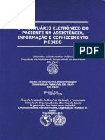 O Prontuário Eletrônico Do Paciente Na Assistência, Informação e Conhecimento Médico