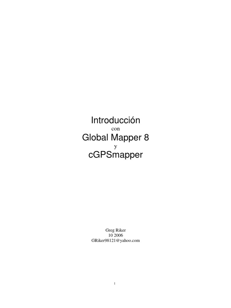 Gps Mapper | PDF | Point and Click | Compilador