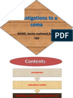  Investigation of Coma Patients