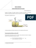 Caracterizacion de Pulpas