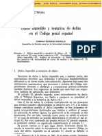 Dialnet DelitoImposibleYTentativaDeDelitoEnElCodigoPenalEs 2785111