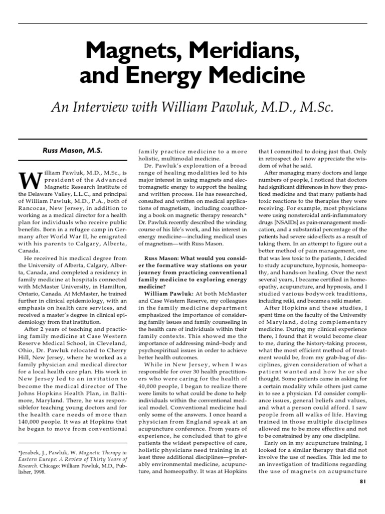 Meridians PDF Alternative Medicine Acupuncture