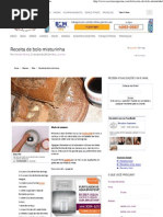 Receitas Supreme – Receita de bolo misturinha