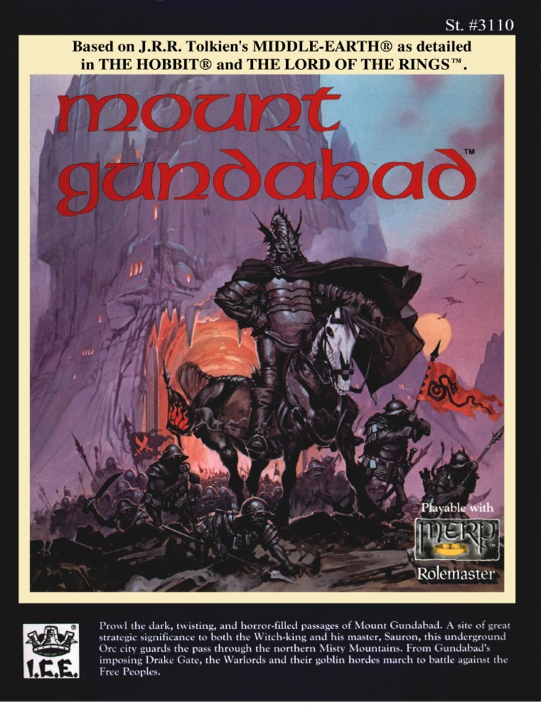 Mount Gundabad Iron Crown Enterprises | PDF