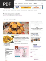 Receitas Supreme – Receita de cupcakes salgados