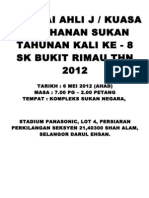 Notis Sukan Tahunan 2012