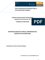 ESTRATEGIA DIDÁCTICA PARA EL APRENDIZAJE DEL CONCEPTO DE HISTORICIDAD_URCEVA