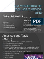 Tp4 de Espectaculos y Medios (Analisis de Un Programa de TV)