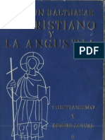 El-Cristianismo y La Angustia - Urs Von Balthasar PDF