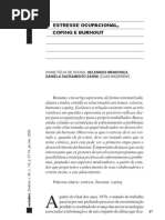 Estresse Ocupacional, Coping e Burnout