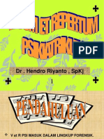 Dr. Hendro Riyanto, SpKJ. MM