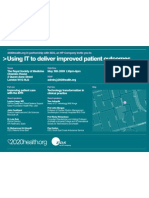 Using IT To Deliver Improved Patient Outcomes