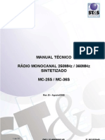 Manual Monocanal STS 250 360MHz