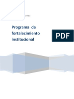 Programa de Fortalecimiento Institucional (LIFRAGA)