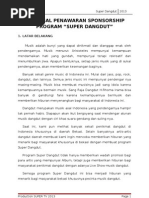 Download Proposal Super Dangdut by abyfa SN139010337 doc pdf