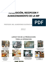 Charlas Recepcion y Alamcenamiento de La Mp Clase 3 2012