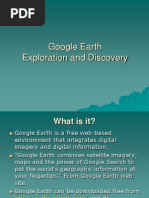 Google Earth Exploration and Discovery