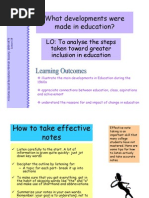 21.What Developments Were Made in Education