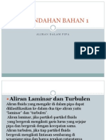 Aliran Dalam Pipa