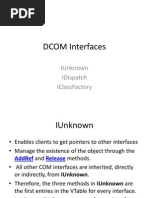 DCOM Interface